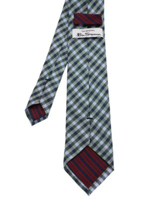 Men's Plaid Silk Tie
