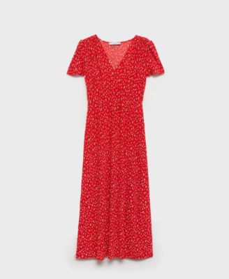 Women's Midi Floral Dress