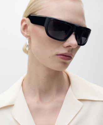 Women's Short-Sleeved Satin Shirt