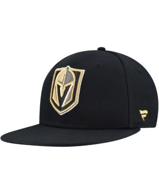 Fanatics - Men's Black Vegas Golden Knights Core Fitted Hat