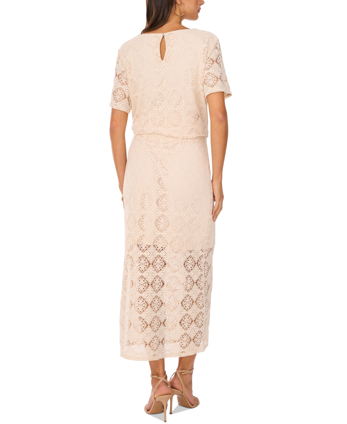 Shop Vince Camuto Women's Crochet Maxi Skirt