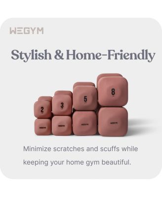 SafeGrip Dumbbells Lower Set - 2, 3, 5, 8 lbs