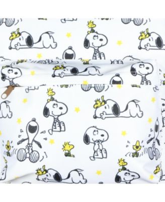 Backpack Snoopy and Woodstock All-Over Tossed Print School Book Bag