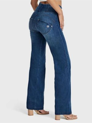 Women's Snug Sculpting High-Rise Flare Jeans