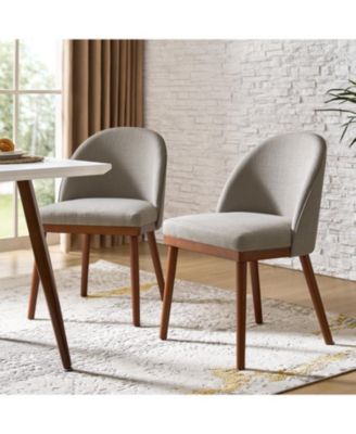  21.5" x 24" x 33"  Polyester Upholstered, Serta Design  Dining Chair