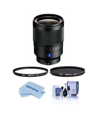Distagon T FE 35mm f/1.4 ZA Lens for Sony E, Bundle with Tiffen 72mm UV and CPL Filters