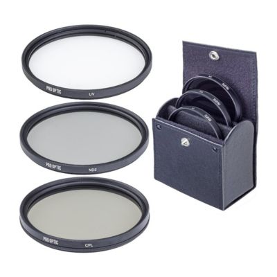 24mm f/3.5 DG DN Contemporary Lens for Sony E, Bundle with Tiffen 55mm Filter Kit, Cleaning Kit, Cap Keeper, Lens Cleaner, Lens Pouch, Lens Cap