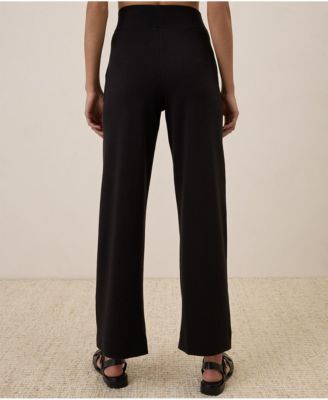 Women's Organic Cotton Airplane Wide Leg Pant - 26" Inseam