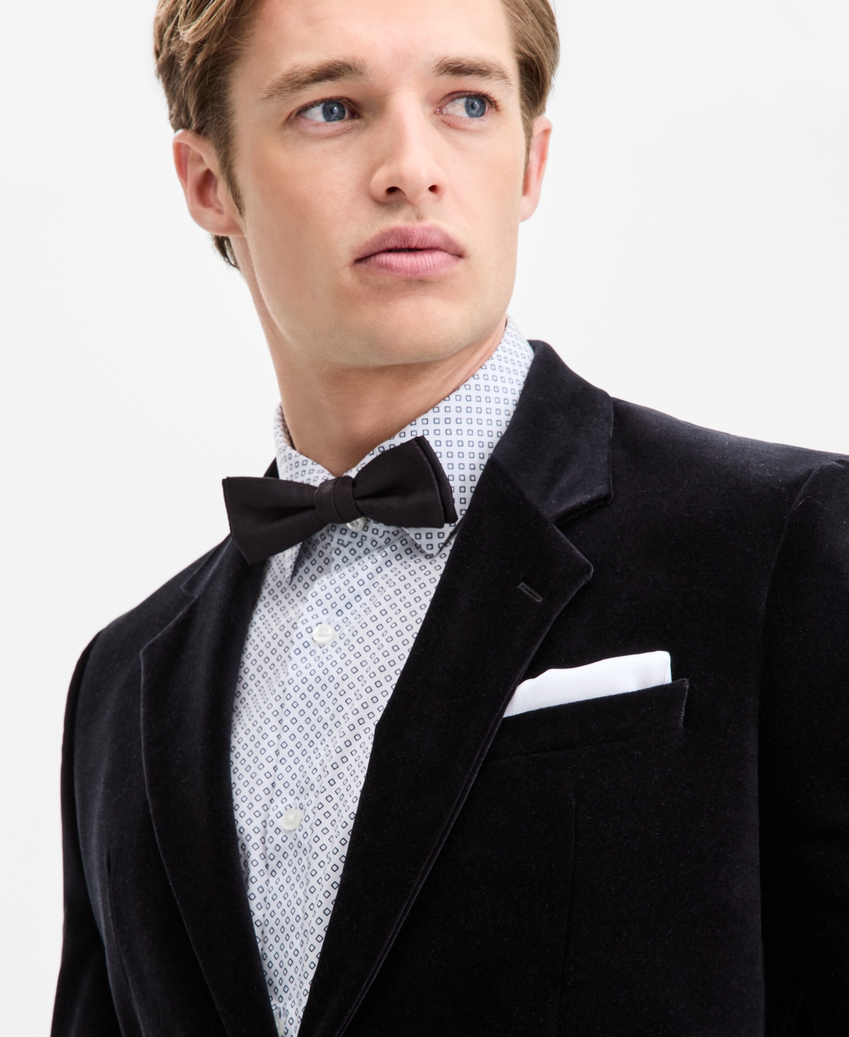 Hugo by Boss Men's Slim-Fit Solid Velvet Sport Coat