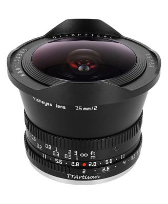 7.5mm f/2 Fisheye Lens for Sony E, Black