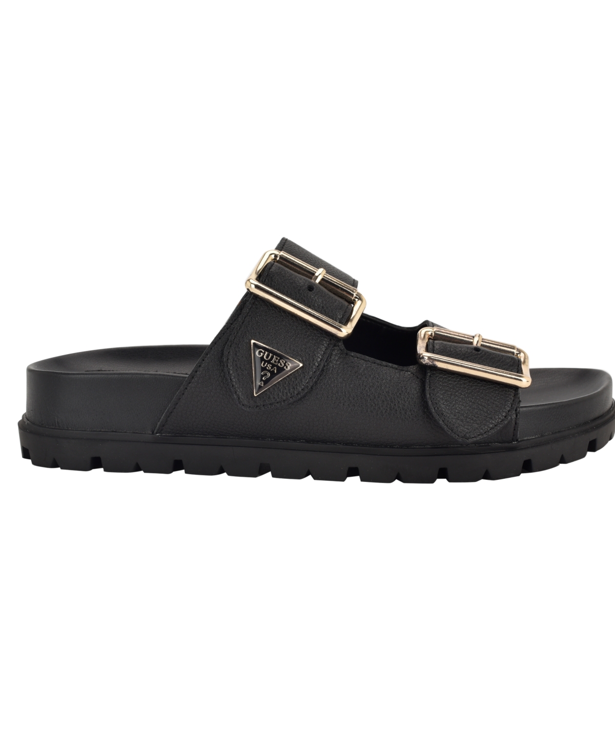 Guess Women's Fasten Double-buckle Footbed Sandals