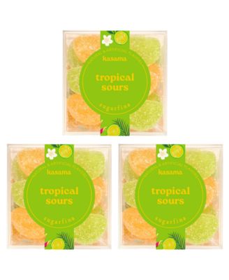 Sugarfina - Tropical Sours Small Cube kit, 3 Piecess