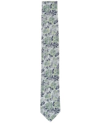Men's Soft Botanical Floral Tie