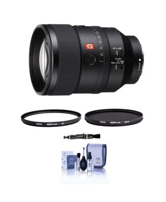 FE 135mm F1.8 GM Lens for Sony E, Bundle with Tiffen 82mm UV and CPL Filters, Lens Cleaner
