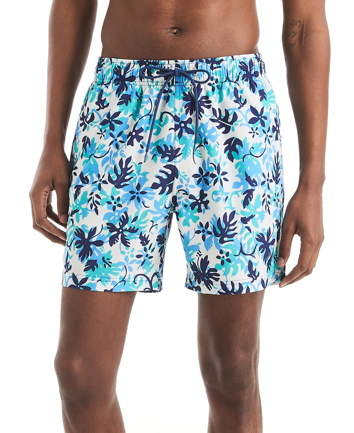 Nautica Beach Boys X  Men's Quick-dry Floral Swim Trunks