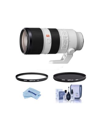FE 70-200mm f/2.8 GM OSS Lens for Sony E, Bundle with Hoya 77mm UV+CPL Filter Kit, Cleaning Kit, Cleaning Cloth