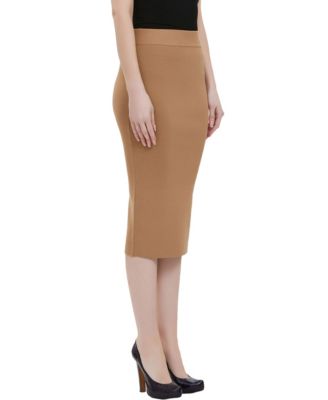 Women's Knit Pencil Skirt