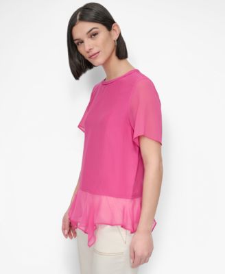 Women's Handkerchief-Hem Top