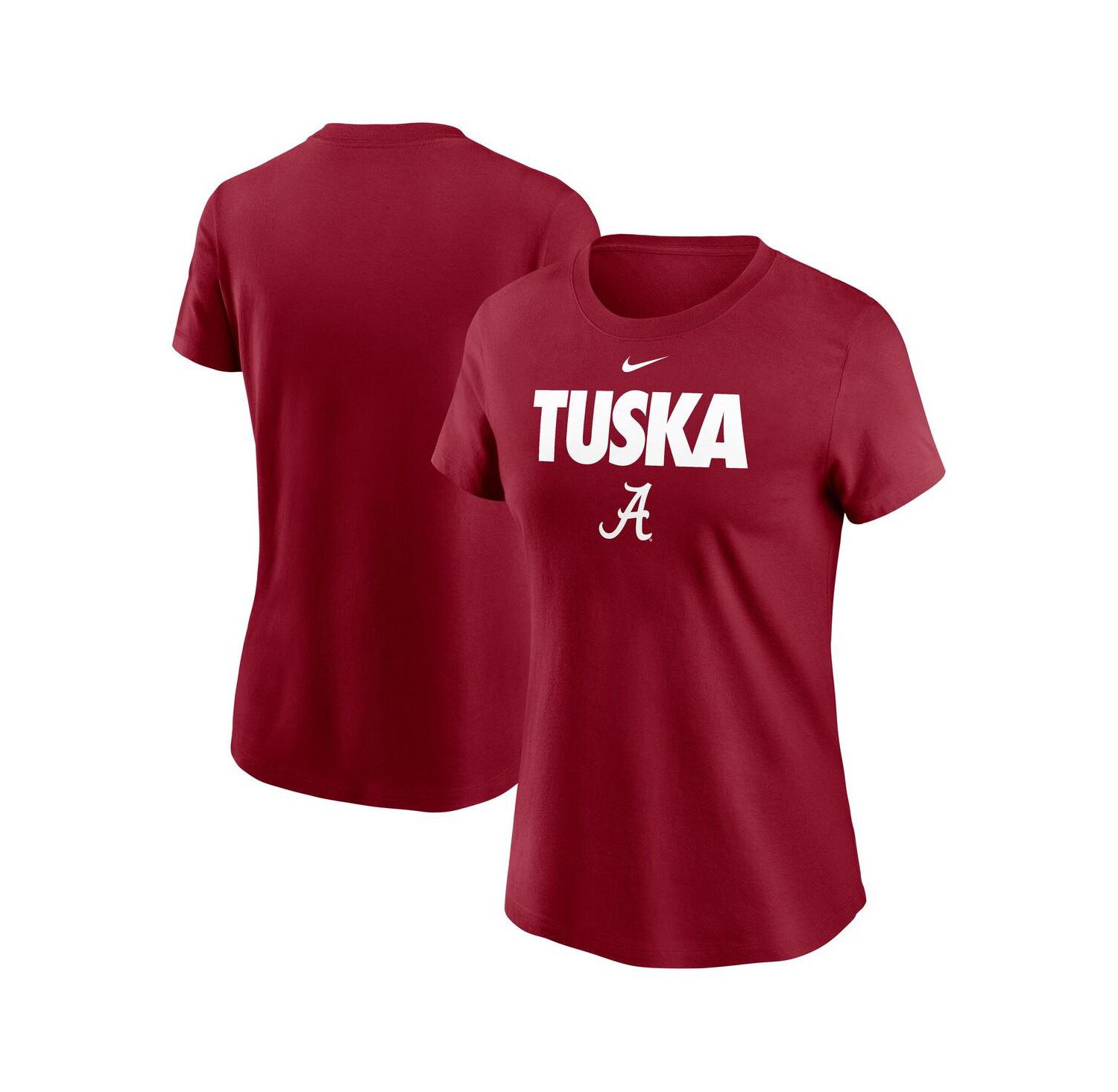 Women's Crimson Alabama Crimson Tide Local Ultimate Chant T-Shirt