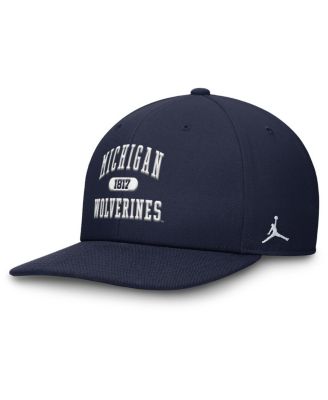 Jordan - Men's&nbsp;Navy Michigan Wolverines Athletics Pro Adjustable Hat