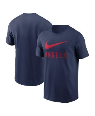Nike - Men's Navy Los Angeles Angels Swoosh T-Shirt