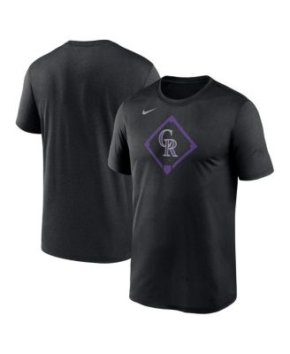 Nike - Men's Black Colorado Rockies Icon Legend Performance T-Shirt