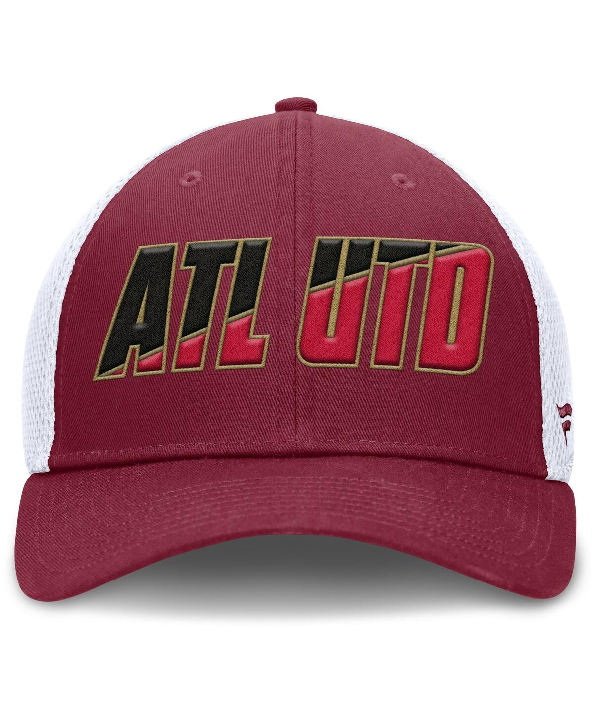 FANATICS MEN'S RED ATLANTA UNITED FC ROCKET FLEX HAT 