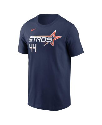 Men's Yordan Alvarez Navy Houston Astros 2025 City Connect Fuse Name Number T-Shirt