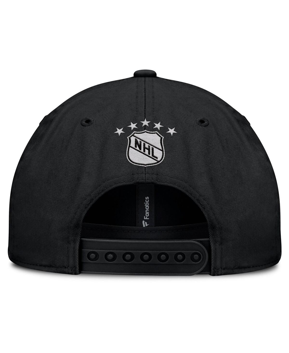 FANATICS MEN'S BLACK BOSTON BRUINS DECADES COLLECTION ADJUSTABLE HAT