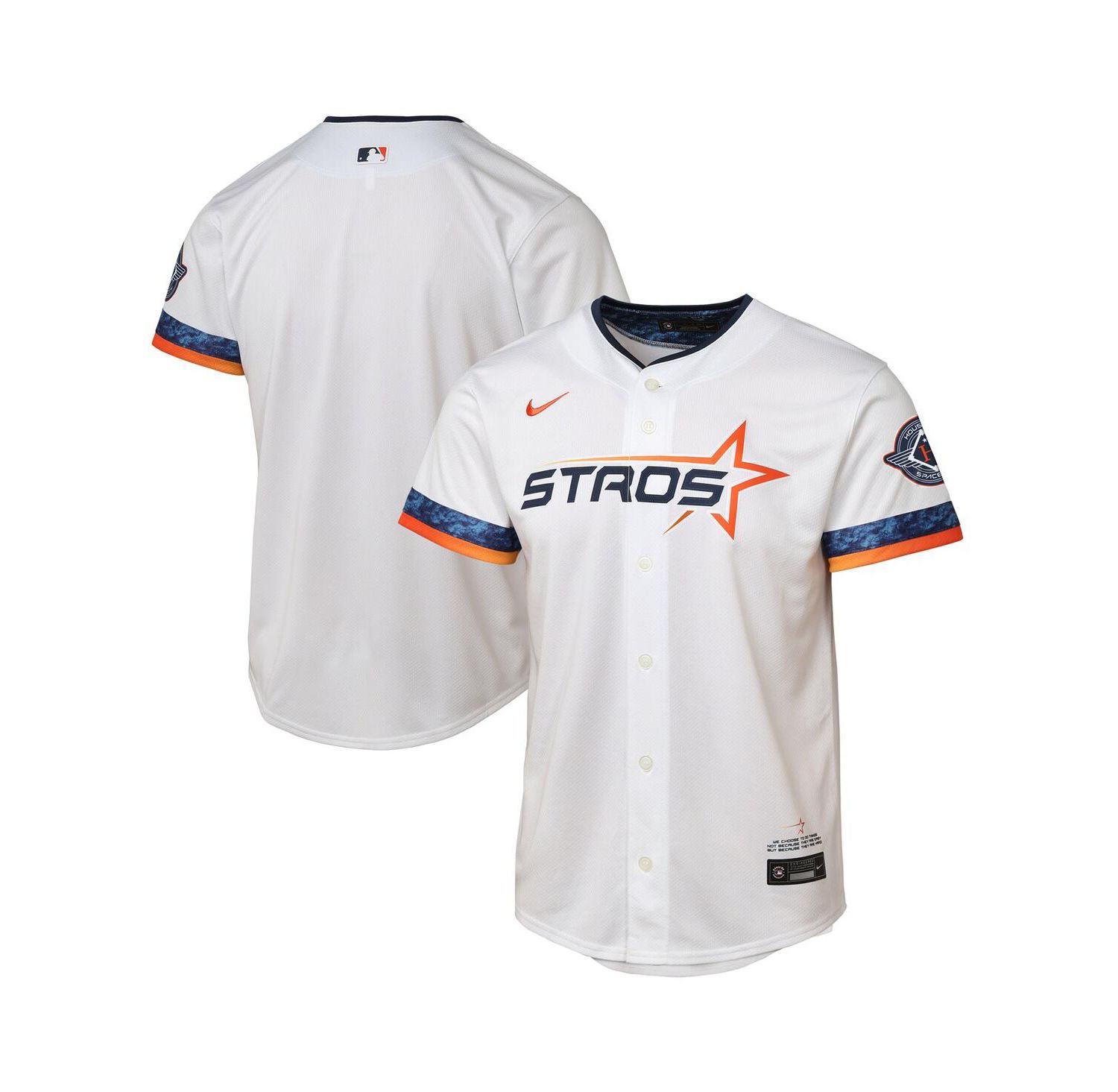 Big Boys and Girls White Houston Astros 2025 City Connect Limited Jersey