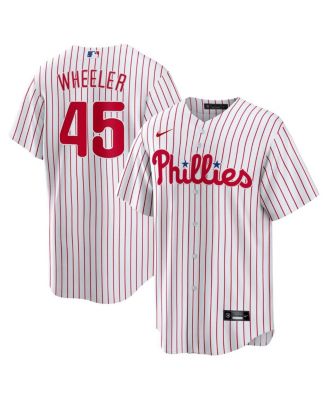 Nike - Men's Zack Wheeler White Philadelphia Phillies Home Replica Jersey
