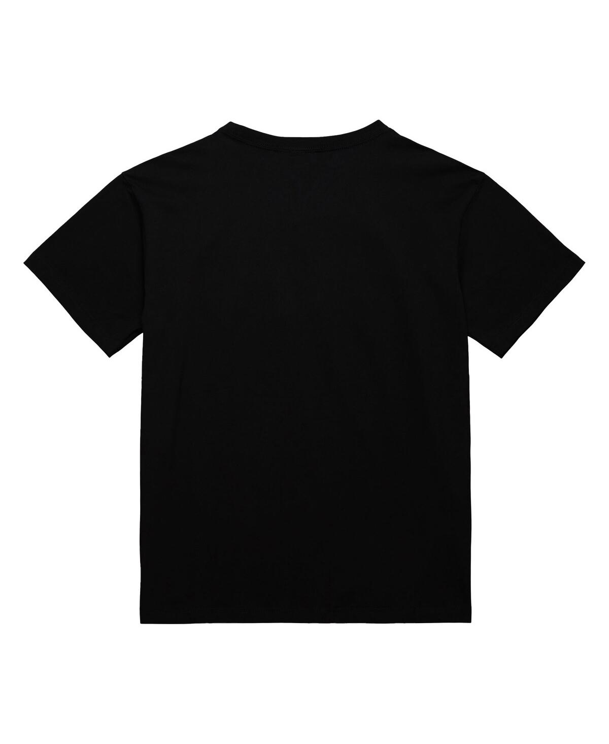 Mitchell & Ness Men's And Women's Anthony Edwards Black Nba Real Big Face Player T-shirt In Black