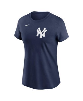 Women's Paul Goldschmidt Navy New York Yankees Fuse Name Number T-Shirt