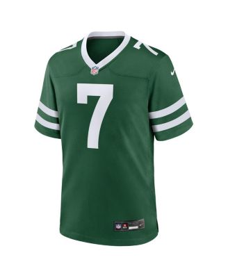 Men's Justin Fields Legacy Green New York Jets Game Player Jersey