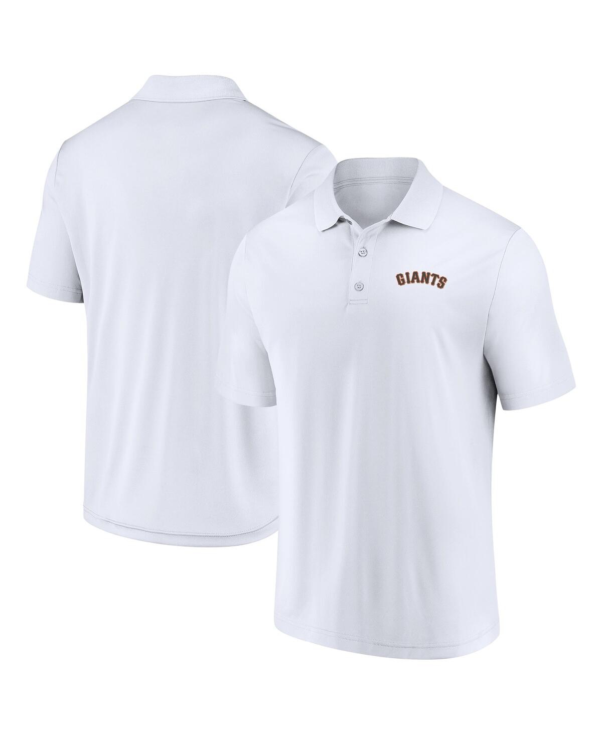 Fanatics Men's White San Francisco Giants Component Polo Shirt In White