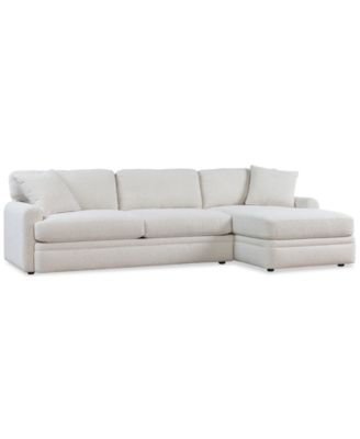 Brendy 2-Pc. Fabric Chaise Sectional, Exclusively at Macy's