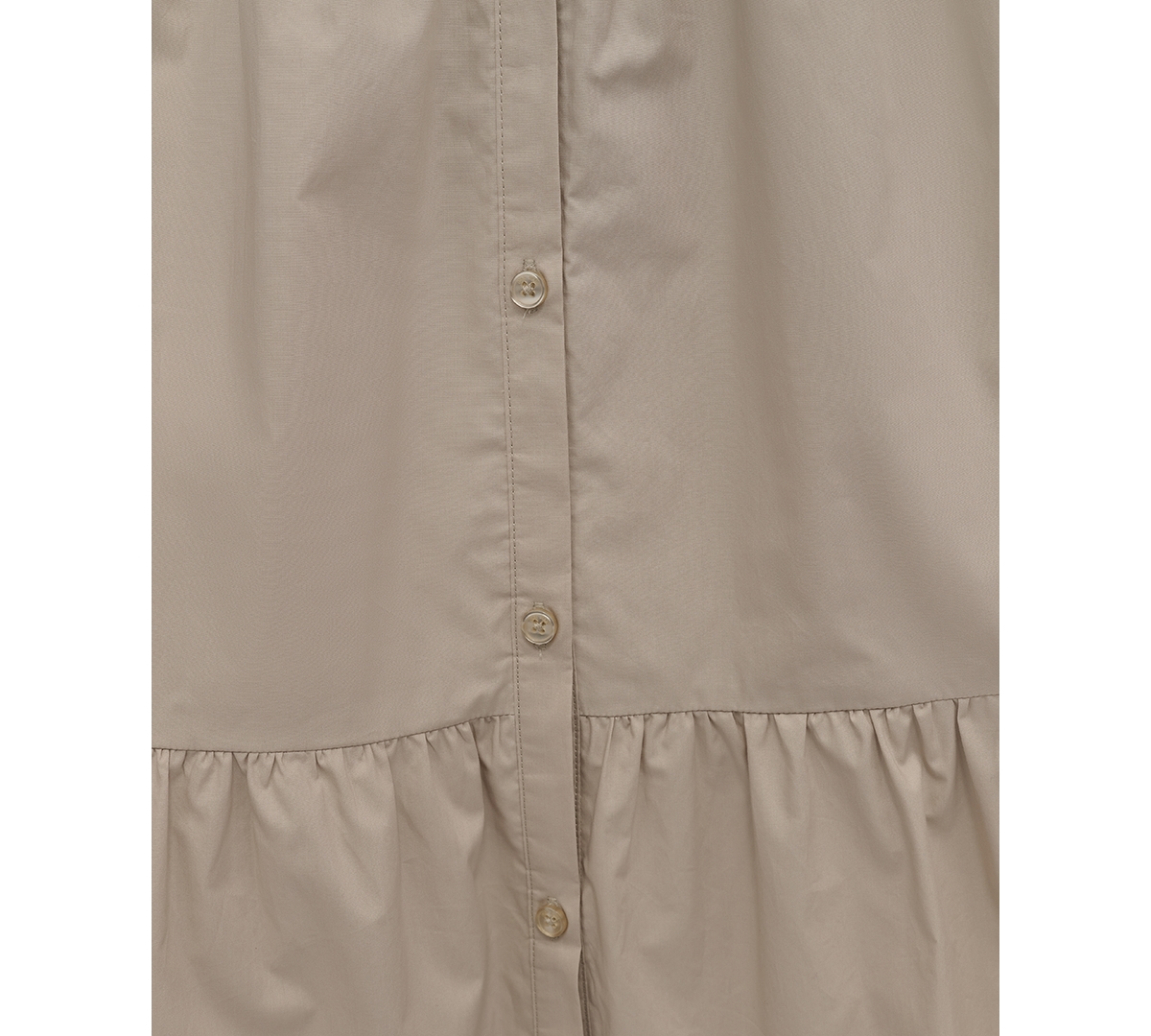 DKNY JEANS DKNY WOMEN'S PUFFED-SLEEVE TIERED SHIRTDRESS 