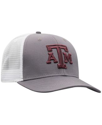 Men's&nbsp;Gray/White Texas A&M Aggies Victory Adjustable Hat