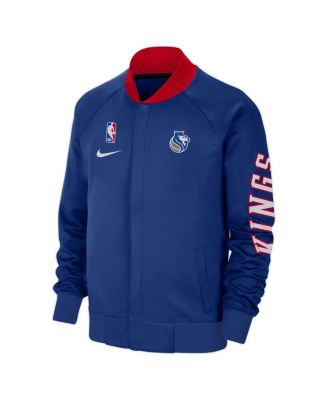 Men's Blue Sacramento Kings 2024/25 City Edition Authentic Showtime Performance Full-Zip Jacket