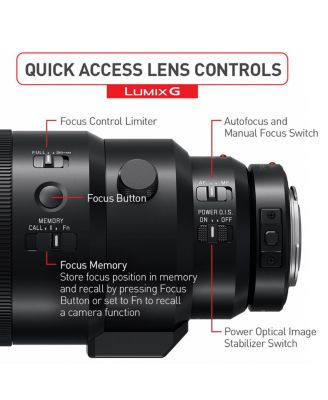 Leica DG Elmarit 200mm f/2.8 Aspherical Lens for Micro Four Thirds
