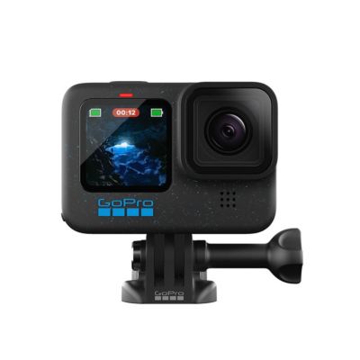 HERO12 Black Camera Bundle: Waterproof Action Cam with Go Pro Dual Battery Charger, & 2x GoPro Enduro Batteries, and 128GB Micro SD Card