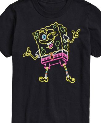 Men's SpongeBob SquarePants Neon SpongeBob Short Sleeve T-Shirt