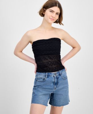 And Now This - Women's Lace Tube Top, Exclusively at Macy's