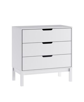 Samuel Kids Triple-Drawer Dresser With Solid Wood Frame