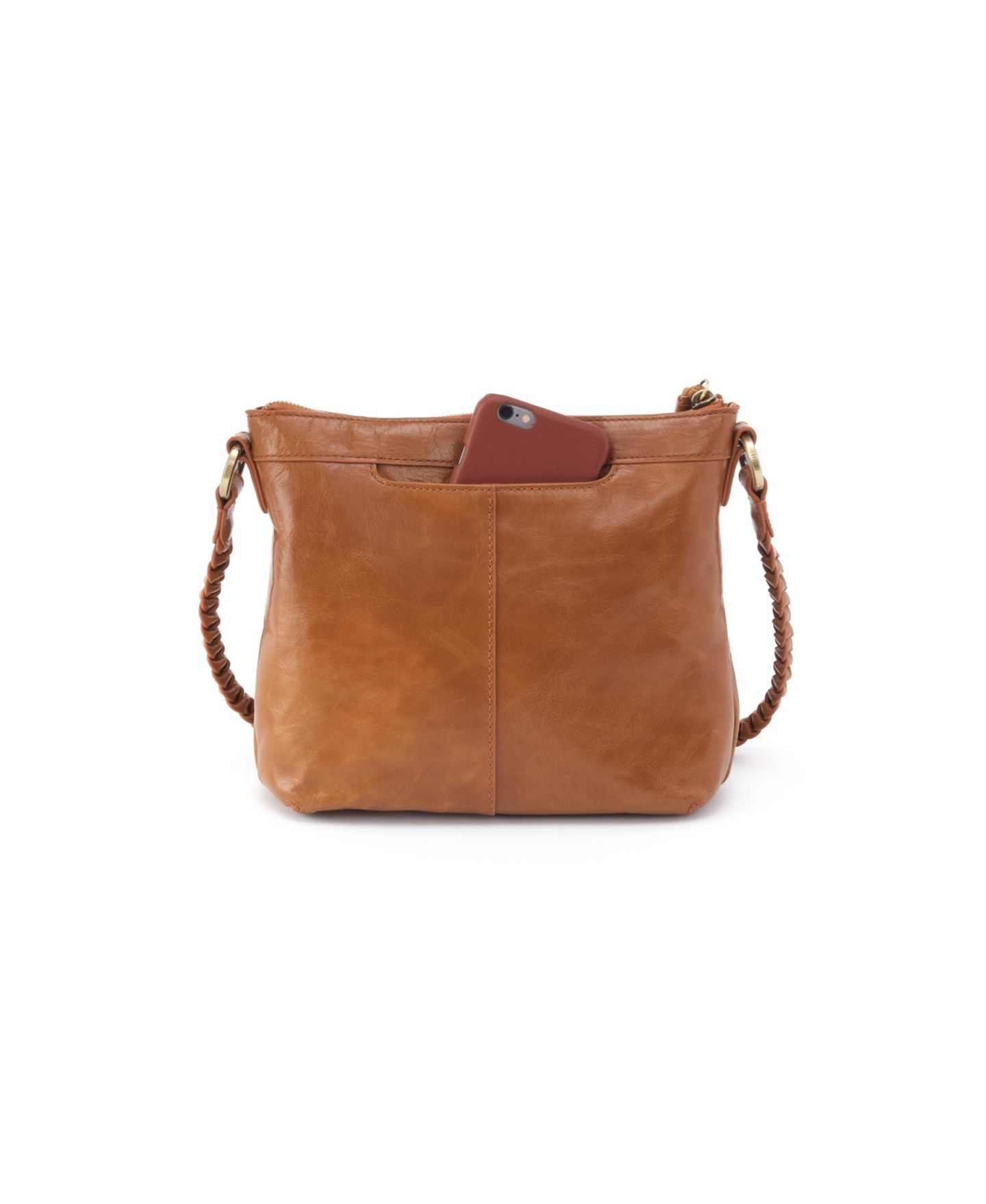 Женская сумка HOBO Lasso Medium Crossbody, цвет: Трюфельный — фото 3