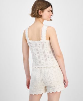 And Now This Women's Pointelle Sweater Tank Top, Exclusively at Macy's