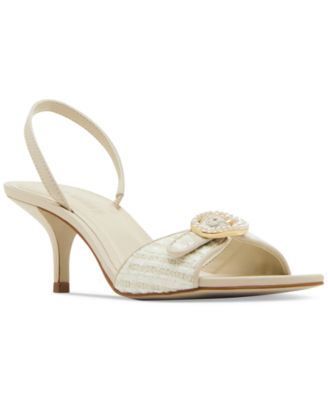 Women's Henrietta Kitten-Heel Dress Sandals