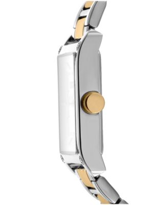 Women's Westside Maxi White Dial Gold Two-Tone Stainless Steel Bracelet Watch 31x41mm