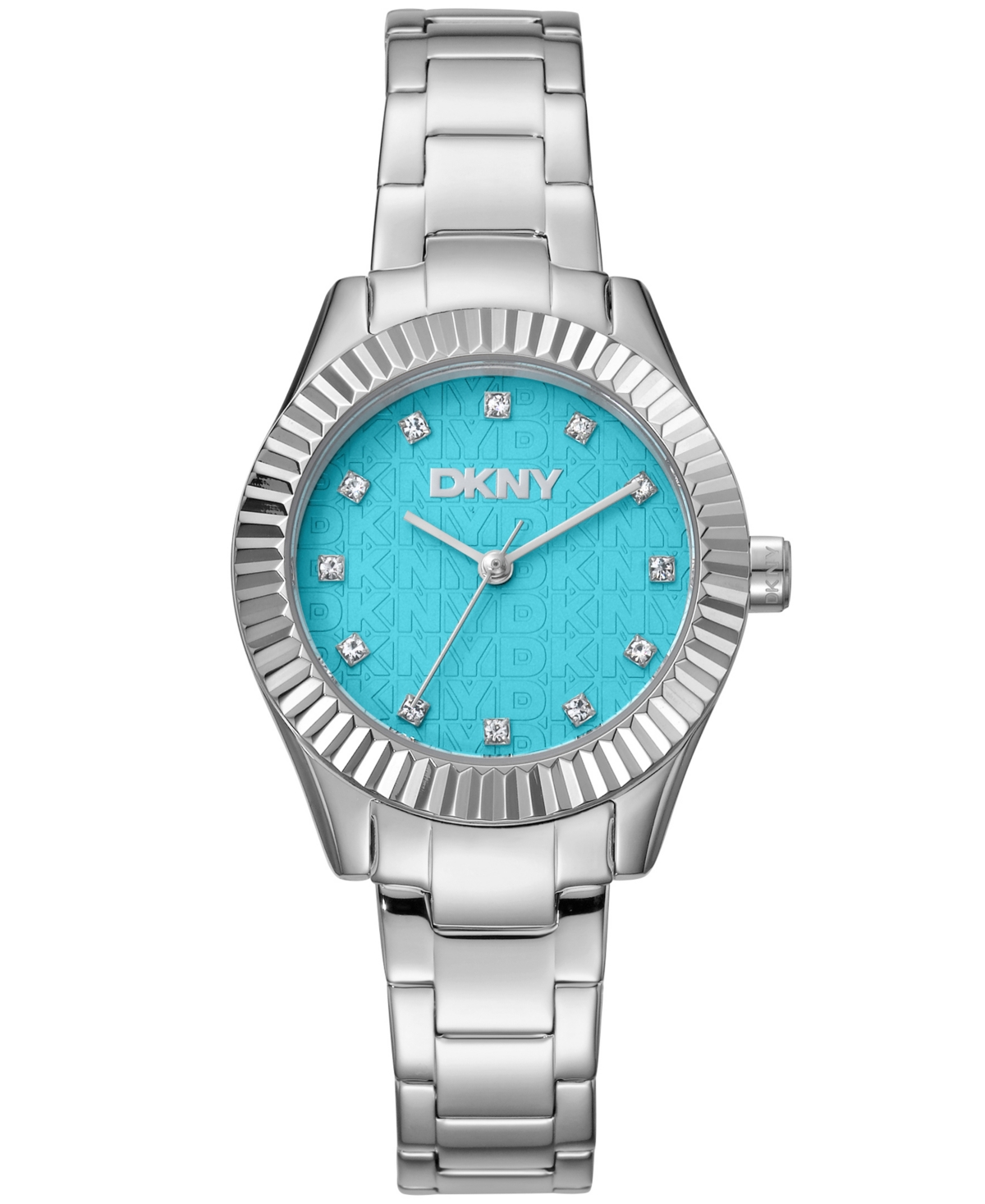 Women's Chambers Glitz Stainless Steel Bracelet Watch, 30mm - Silver