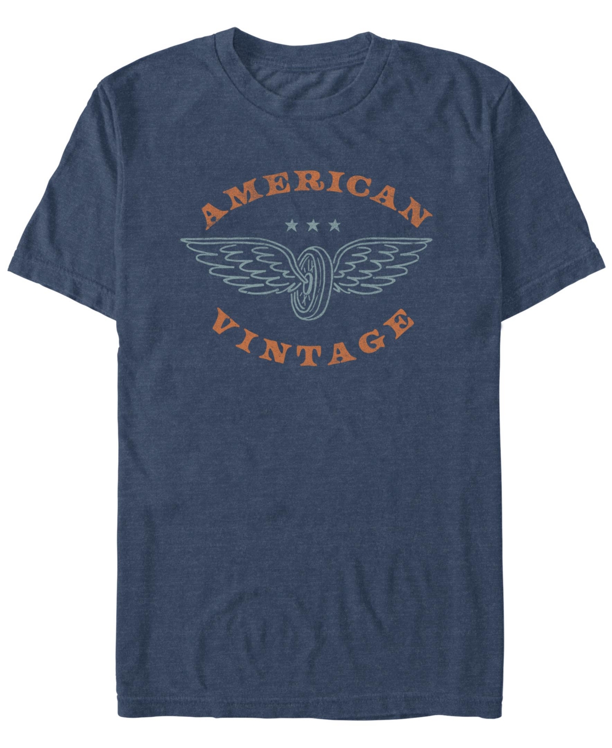 Men's American Classic Short Sleeve T-Shirt - Navy heather